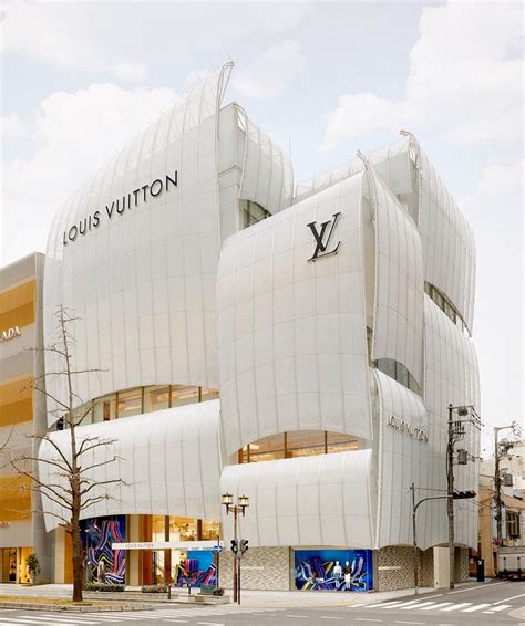 Louis Vuitton Store Osaka By Jun Aoki And Associates An Amalgamation Of