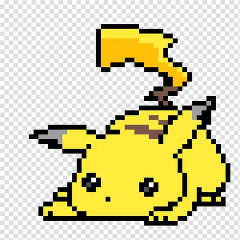 Pikachu Pixel Art ، بيكاتشو Png