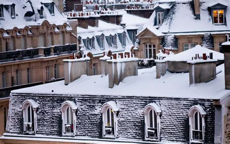 These Photos Of Paris In The Snow Will Give You Winter Wanderlust