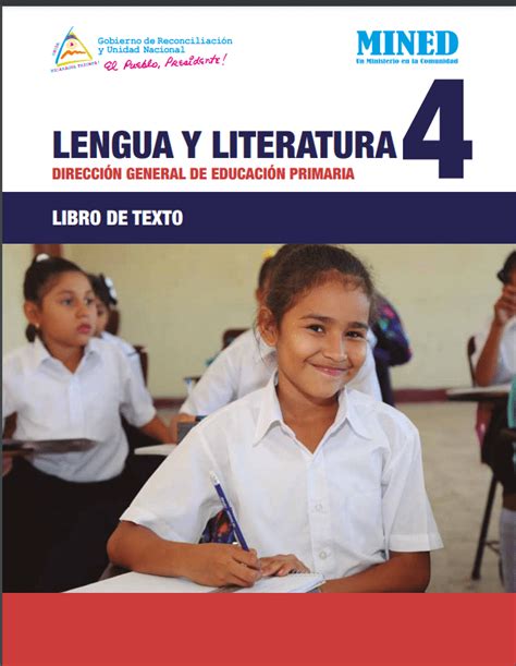 Libro De Lengua Y Literatura 4 Grado Nicaragua Nicaragua Educa