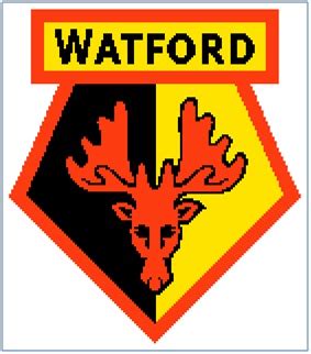 Do you have a better watford logo file and want to share it? EASY PATTERNS: Watford FC cross-stitch pattern