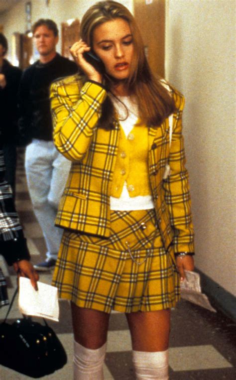 alicia silverstone wears clueless outfit 22 years later chrissy teigen fangirls out us weekly
