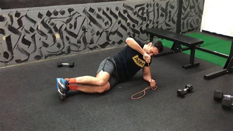 Bc Upper Side Plank Tricep Extension Band Resistance Youtube