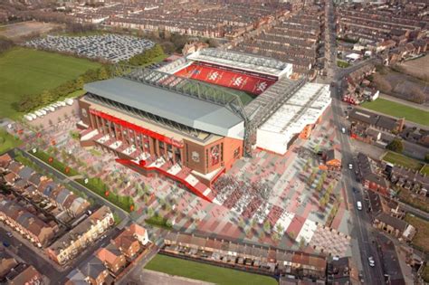Liverpool Unveil Anfield Stadium Redevelopment Plans In Full Includes