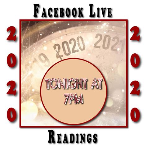 I Am Going Live Tonight At 7pm Happy 2020