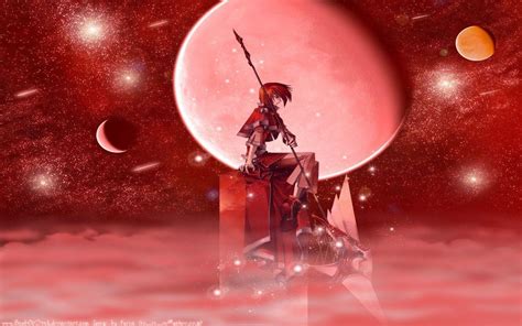 Red Moon Aesthetic Anime Image About Pink In Cartoons By Im Zen On We