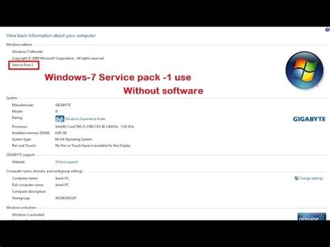 If you're installing windows 7 from scratch. How to Install Service Pack 1 Windows 7 easy way 100 % ...
