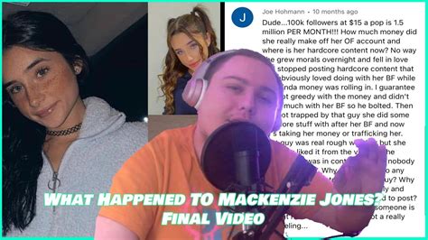 Whats New With The Mackenzie Jones Situation Lets Talk About It For
