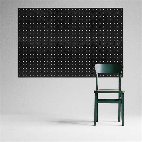 Buy Jersvimc 2pcs Black Pegboard Wall Organizer Kit Plastic Craft