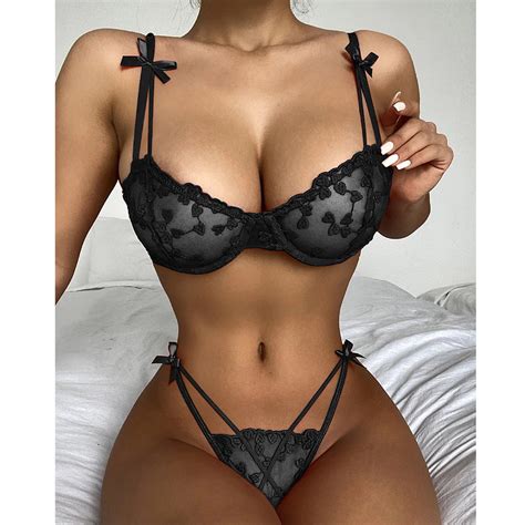 Sex Shop Sensual Lingerie Woman Underwear Set Cupless Bra G String Womens Underwear Erotic