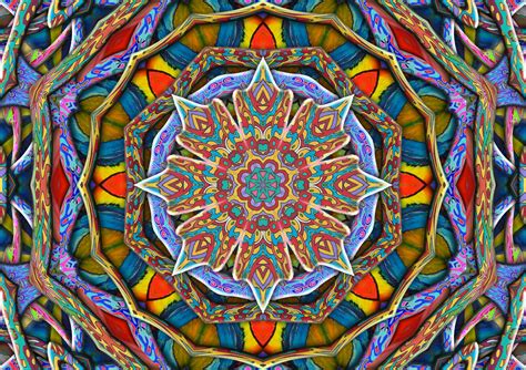 Free Images Mandala Meditation Pattern Psychedelic