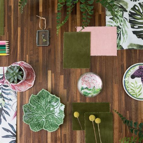 Botanical Mood Board The Natural Wood Floor Co