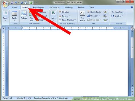How To Create A Text Box In Microsoft Word 4 Steps