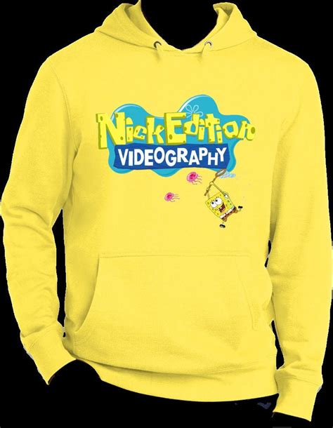 Nick Edition Spongebob Inspired Hoodie Etsy