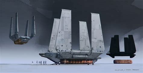 Rogue One Art Shuttle Star Wars Ships Star Wars Spaceships Star