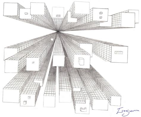 1 Point Perspective Sketch By Thedirtygunman On Deviantart