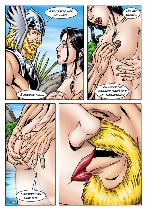 Lady Sif Seduced By Loki And Thor Leando ⋆ Xxx Toons Porn