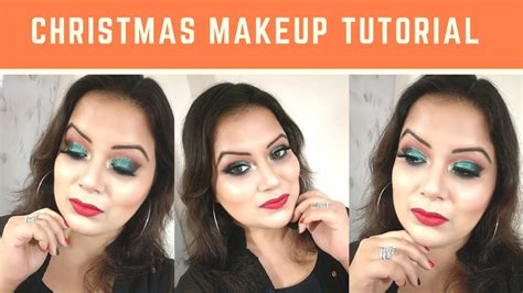 christmas makeup tutorial youtube