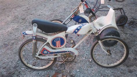 Vintage evel knievel bike bicycle flag bmx mx collectors antique toy 70s 80s nos. '70s AMF Evel Knievel bike | Flickr - Photo Sharing!