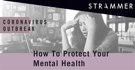 How To Protect Your Mental Health During Coronavirus Strammer