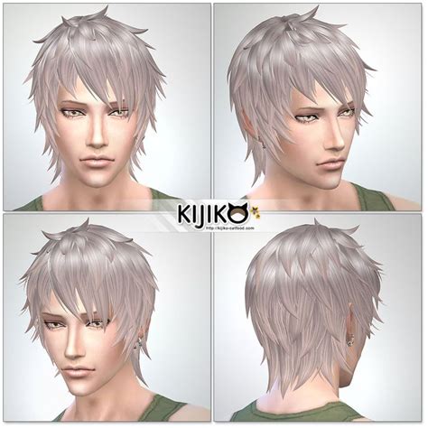 My Sims 4 Blog Kijiko Shaggy Short Hair For Males And Females Shaggy