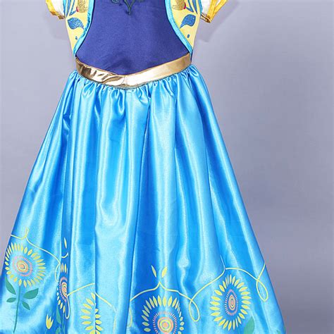 Kids Ice Princess Dress Cosplay Costume N10348