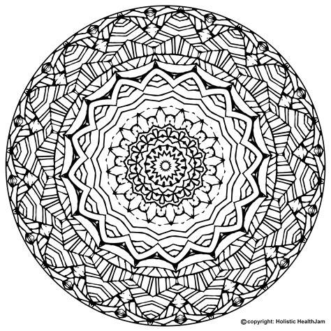 Coloring Mandalas Free Printable