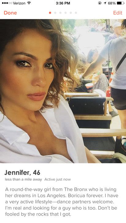 10 Celebrity Profiles We Want To See On Tinder Very Real