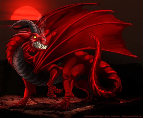 Red Dragon By Isismasshiro On Deviantart