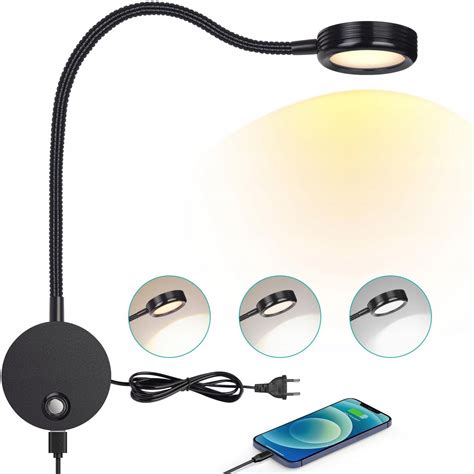 Lampa Lampka Nocna Biurkowa Na Do Czytania Led Cct Usb Opinie I