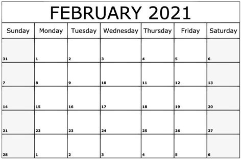 Here you can download other monthly calendar 2021 for february. February Calendar 2021 Printable Notes and To Do list in ...