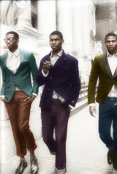 New York 1950s Colorized 1960s Fashion Mens Hipster Mens Fashion