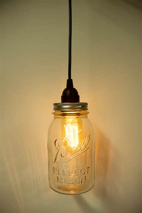 Mason Jars Transformed Into Lights Recyclart