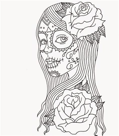 Jaguar coloring pages are a fun way for kids of all ages to develop creativity, focus, motor skills and color recognition. Adult Coloring Pages Abstract Skull - Part 3 | Free ...