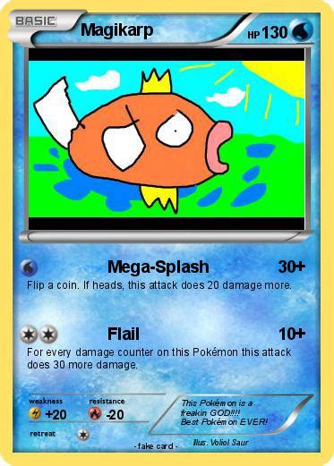 Pokémon Magikarp 938 938 Mega Splash My Pokemon Card