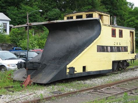 Unusual Snow Plow Railroad Car By Bob194156 Via Flickr Wow Weird Old