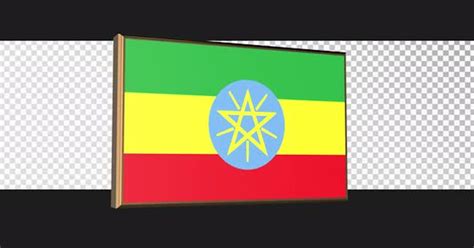 Ethiopia Flag 3d Animated Tag With Alpha Stock Video Envato Elements