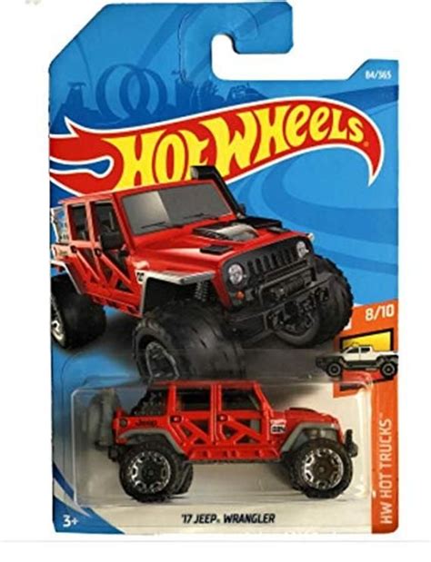 Hot Wheels 17 Jeep Wrangler Hw Hot Trucks Series Hot Wheels Garage