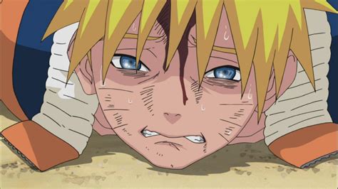 Naruto During Naruto Vs Gaara Fight Flashback Daily Anime Art