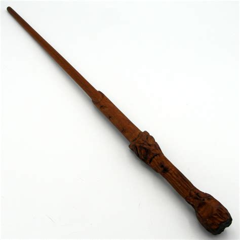 16″ Hand Carved Mahogany Wood Harry Potter Magic Wand Wizard Cosplay