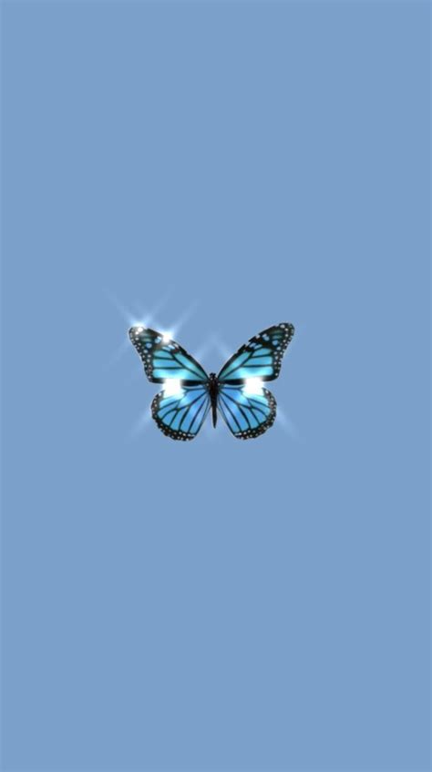 Blue Butterfly 🦋 In 2020 Aesthetic Iphone Wallpaper Trippy Wallpaper Iphone Homescreen Wallpaper