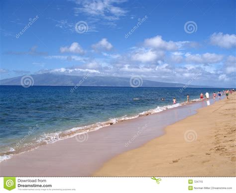 Honokowai Beach Stock Image Image Of Honokowai Ocean