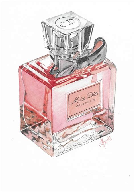 Miss Dior Painting By Swati Singh