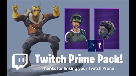 Advanced Forces Set Twitch Prime Pack 2 Fortnite Mobile Youtube