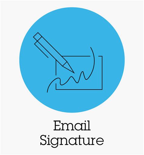 Email Signature Icon Communication Png Image Transparent Png Free