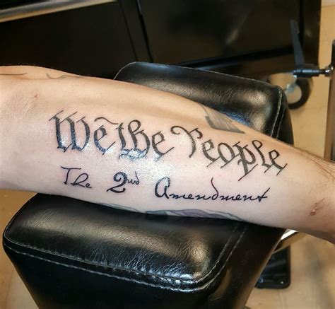 60 Patriotic And Independent We The People Tattoo Designs [2024] — Inkmatch