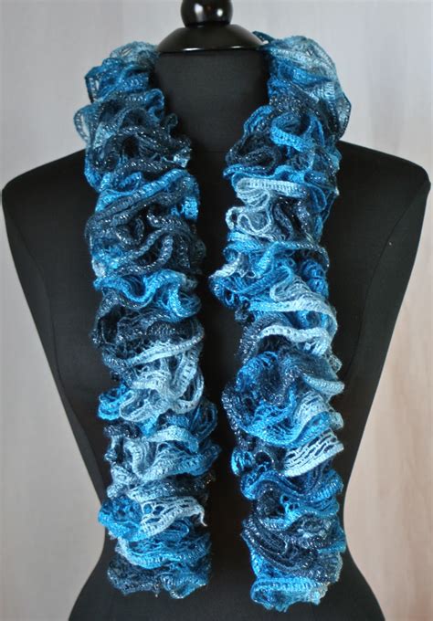 Knots N Knits Handmade Crocheted Ruffled Scarves Sashay Vs Starbella