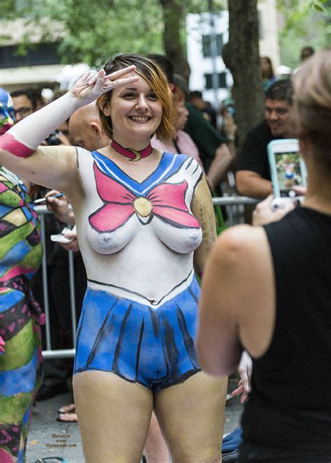 Cosplayer Nude In Public