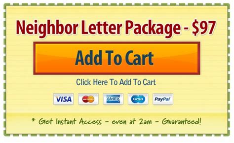 Write A Neighbor Letter And Sell Your Property Fast Retipster