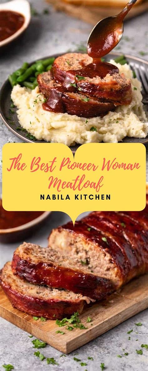 If you have time, try marinating overnight for the fullest flavor. The Best Pioneer Woman Meatloaf Recipe | Meatloaf recipes ...